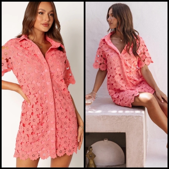 Petal & Pup Dresses & Skirts - EUC Petal & Pup Tallie Mini Dress in Watermelon